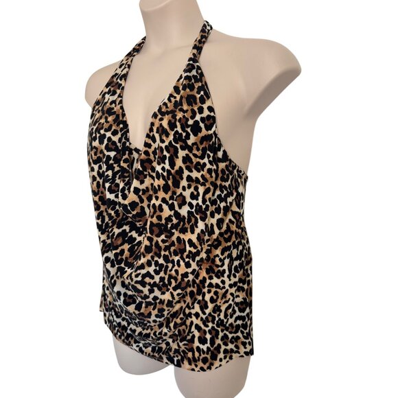 Magic suit Tankini Animal Print Size 10 Halter Swim top NWT Magicsuit Underwire - Picture 10 of 10